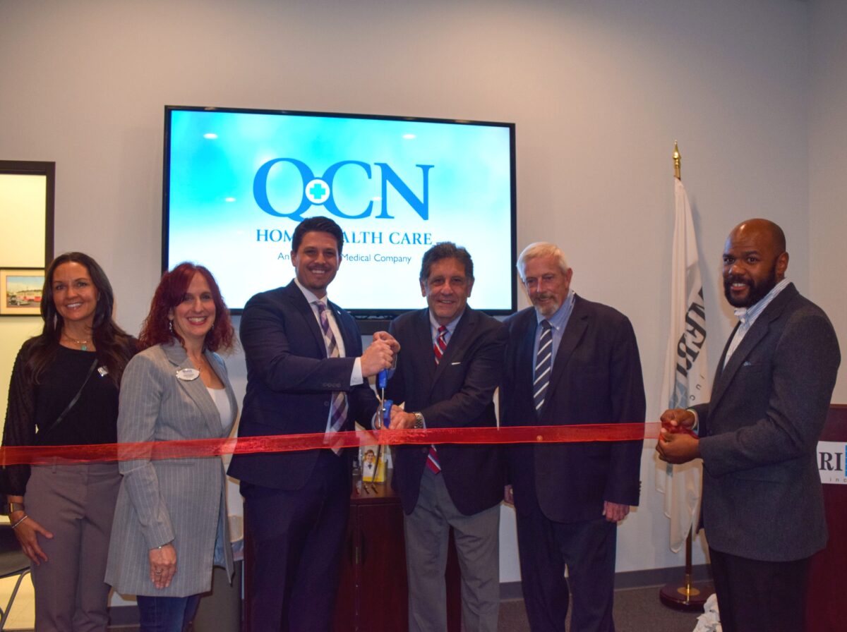 QCN Ribbon Cutting with Greg Jamian and Troy Mayor